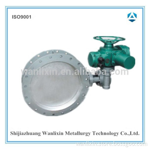 MD943S-1 wear resistance dust & gas butterfly valve (electrical,pneumatic,hydraulic,manually valve)